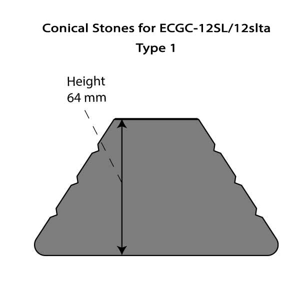 Conical Rollers - Big Drum for 12SL