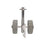 Cylindrical Roller Stone Assembly for Mini Drum
