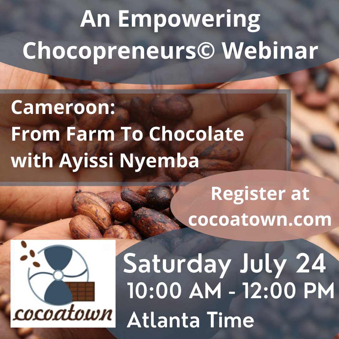 De la granja al chocolate con Ayissi Nyemba, directora ejecutiva y fundadora de Emkao Foods