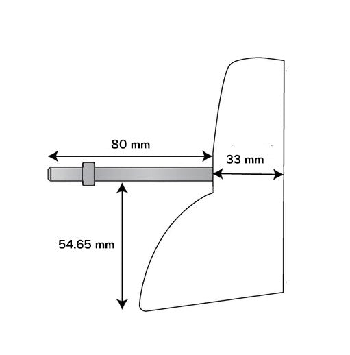 Delrin Wiper - Big Drum - ECGC-12SL