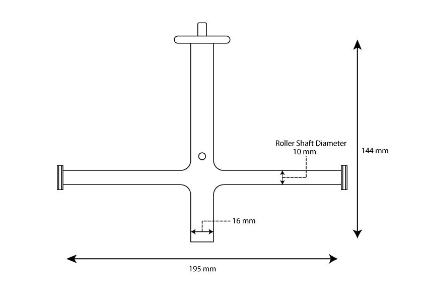 Roller Holder for Cylindrical Rollers - Big Drum